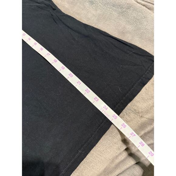 Def Leppard Shirt Band Tee Adult Size Medium Grunge Skater Rock Black Crew Neck - Picture 6 of 6